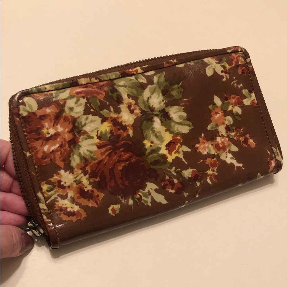 April Cornell Floral Brown Women's Wallet/Clutch